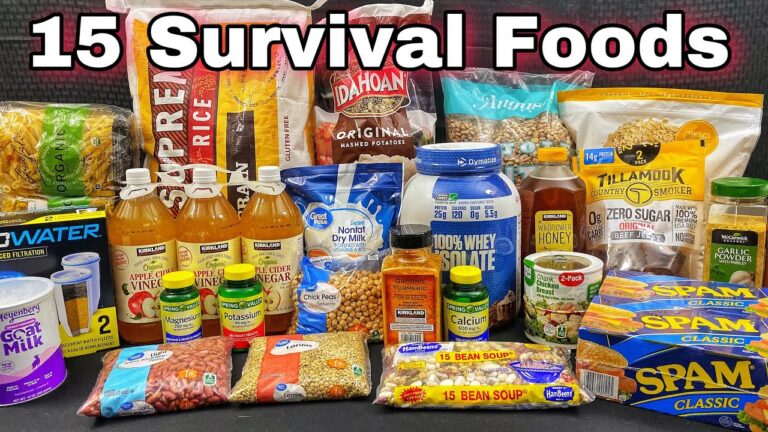 Top 10 Prepper Foods